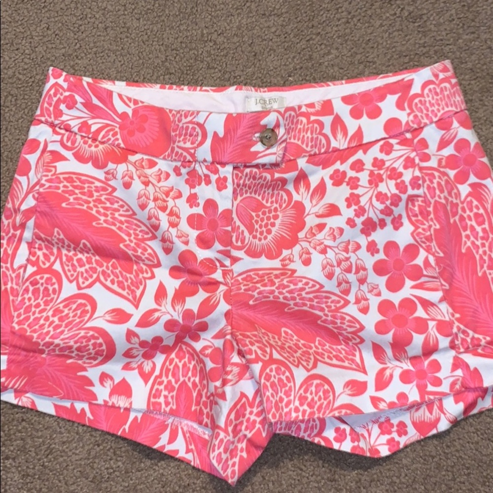 J-crew floral shorts